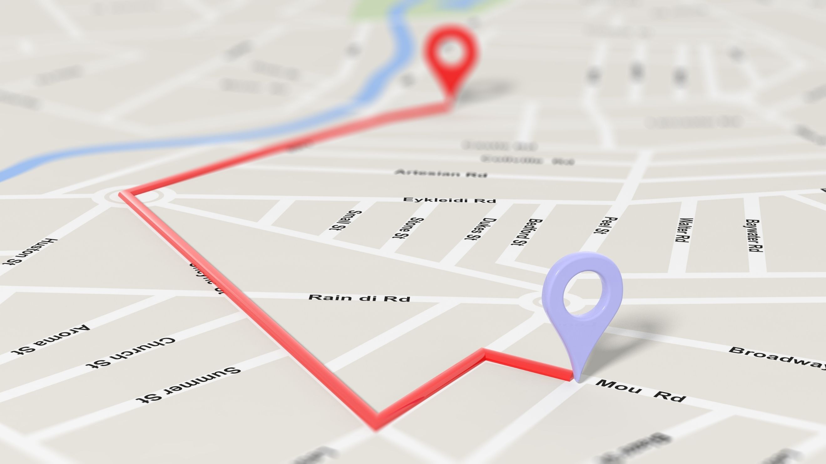 Golden Days Grande Parade route map
