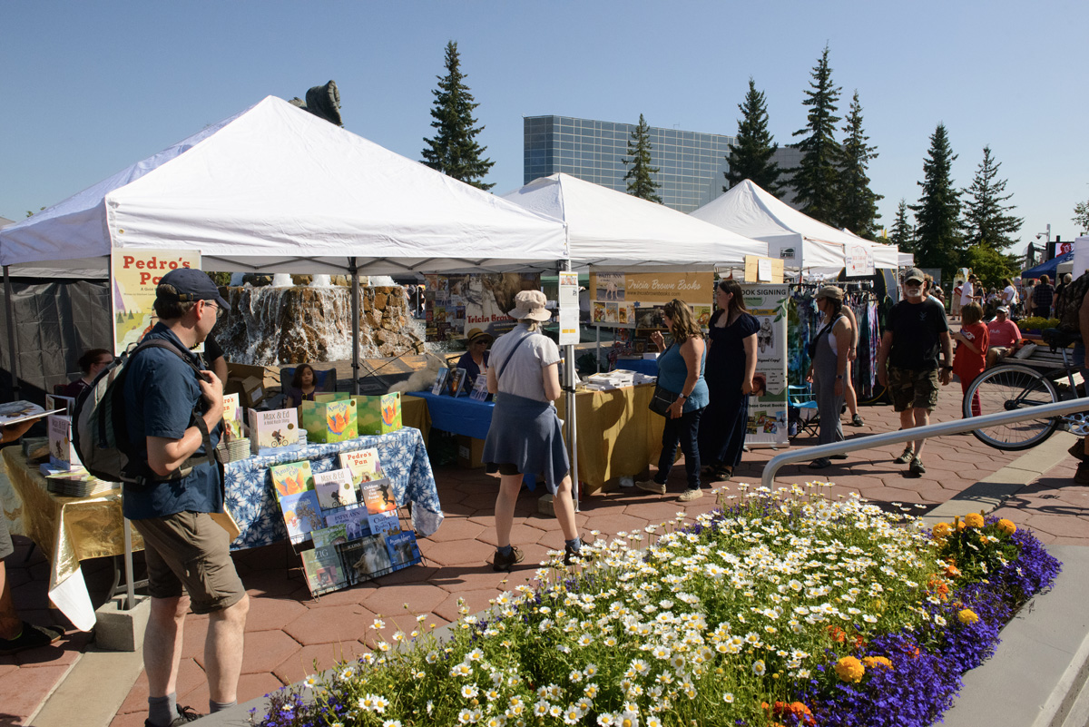 Golden Days Street Fair in downtown Fairbanks